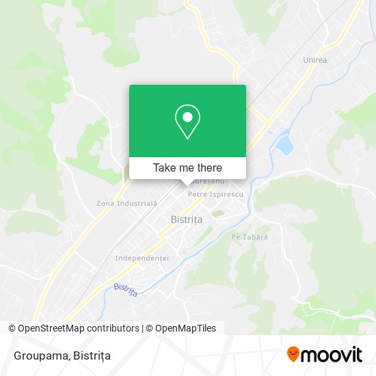 Groupama map