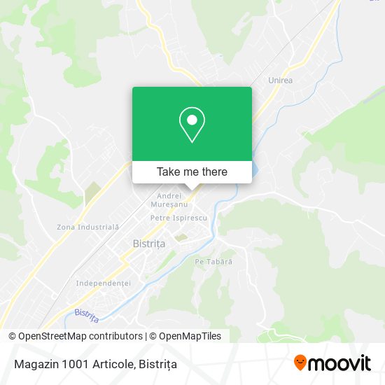 Magazin 1001 Articole map