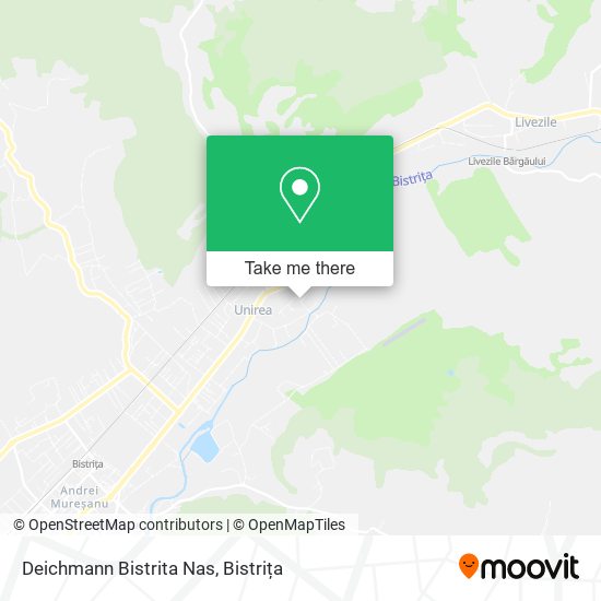 Deichmann Bistrita Nas map