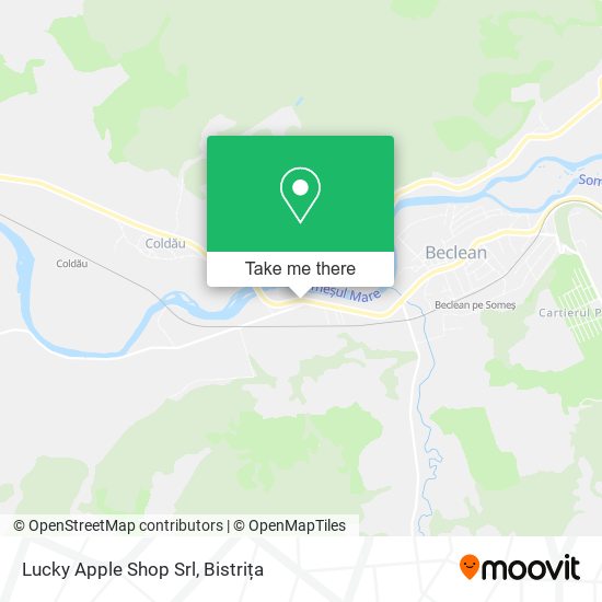 Lucky Apple Shop Srl map