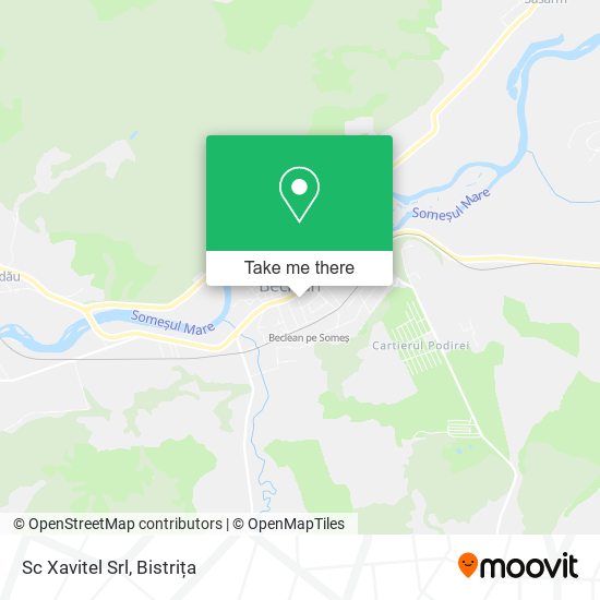 Sc Xavitel Srl map