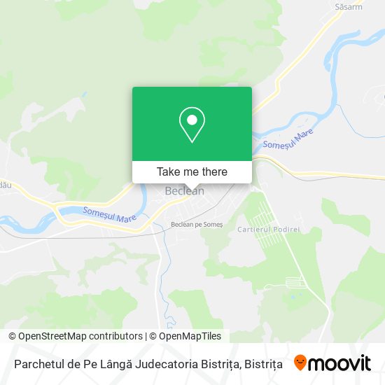 Parchetul de Pe Lângă Judecatoria Bistrița map