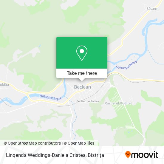 Linqenda Weddings-Daniela Cristea map