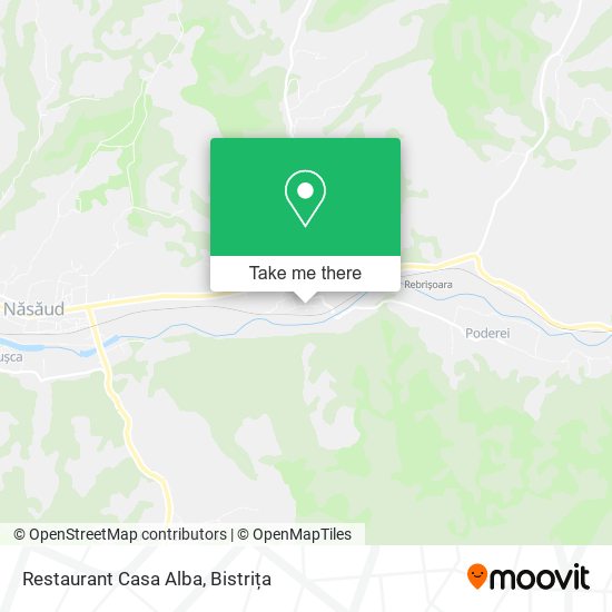 Restaurant Casa Alba map