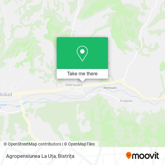 Agropensiunea La Uța map