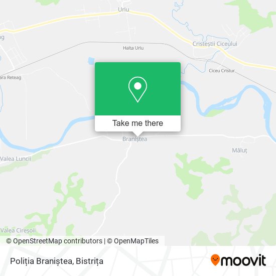 Poliția Braniștea map