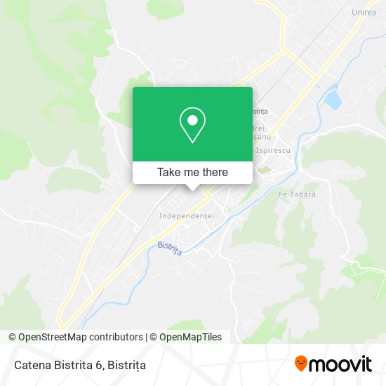 Catena Bistrita 6 map