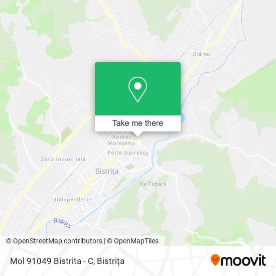 Mol 91049 Bistrita - C map