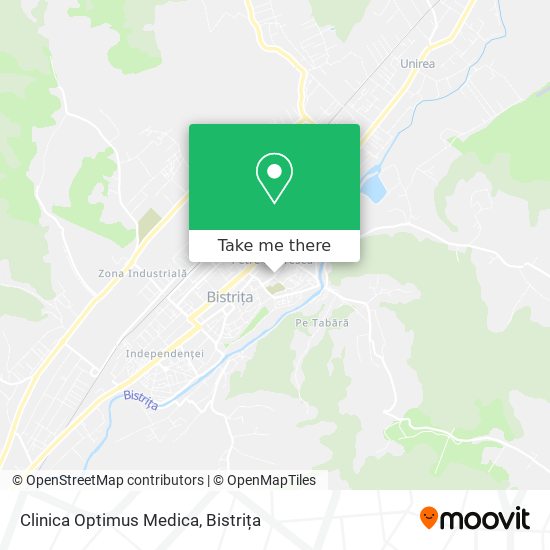 Clinica Optimus Medica map