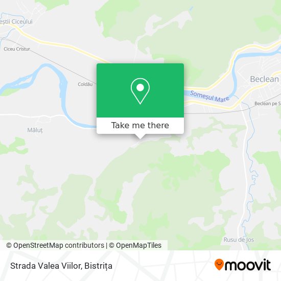 Strada Valea Viilor map