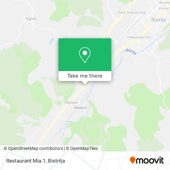 Restaurant Mia 1 map