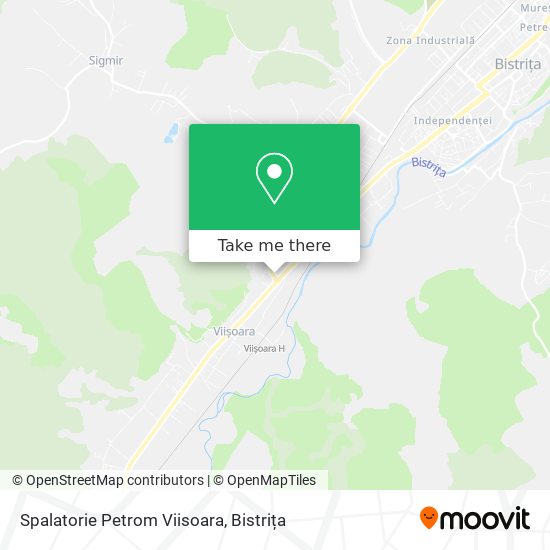 Spalatorie Petrom Viisoara map