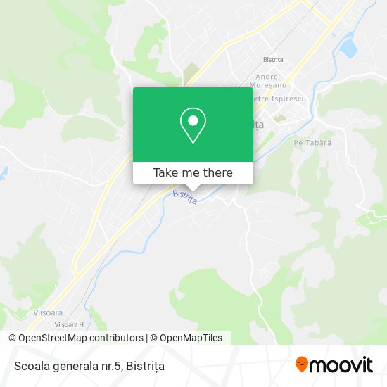 Scoala generala nr.5 map