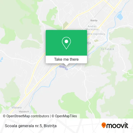 Scoala generala nr.5 map