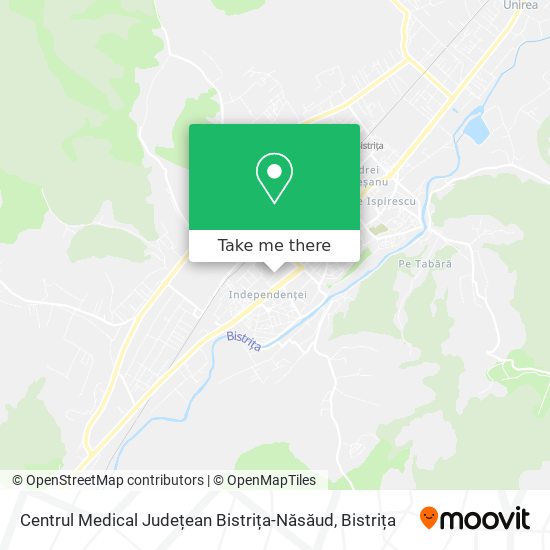 Centrul Medical Județean Bistrița-Năsăud map