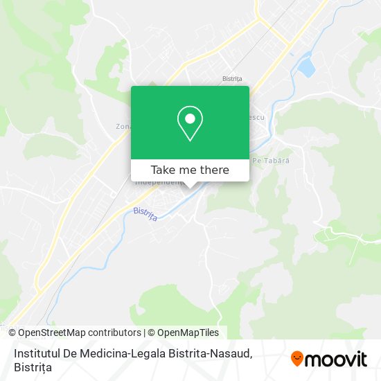 Institutul De Medicina-Legala Bistrita-Nasaud map