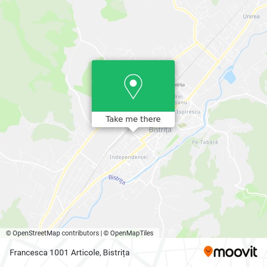 Francesca 1001 Articole map