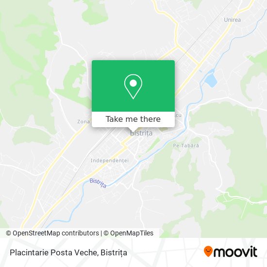 Placintarie Posta Veche map