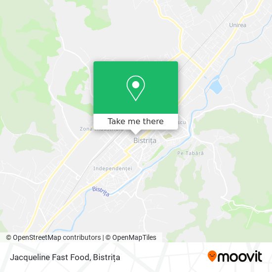 Jacqueline Fast Food map