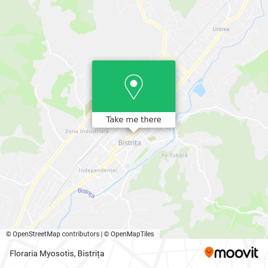 Floraria Myosotis map