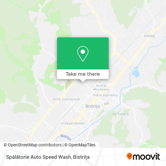 Spălătorie Auto Speed Wash map
