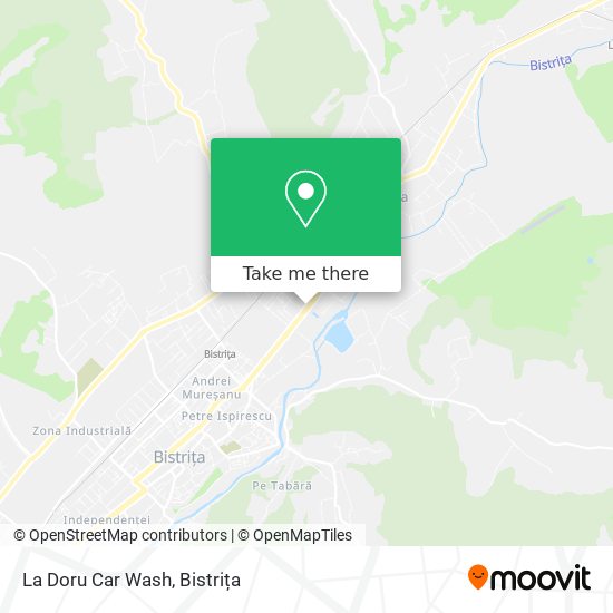 La Doru Car Wash map