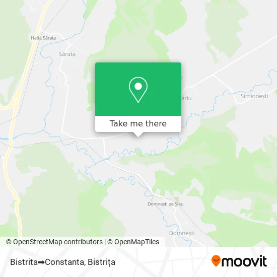 Bistrita➡️Constanta map