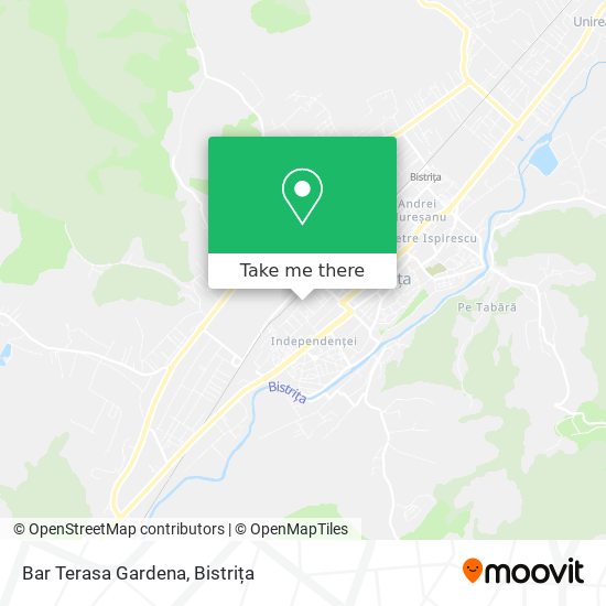 Bar Terasa Gardena map