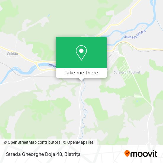 Strada Gheorghe Doja 48 map