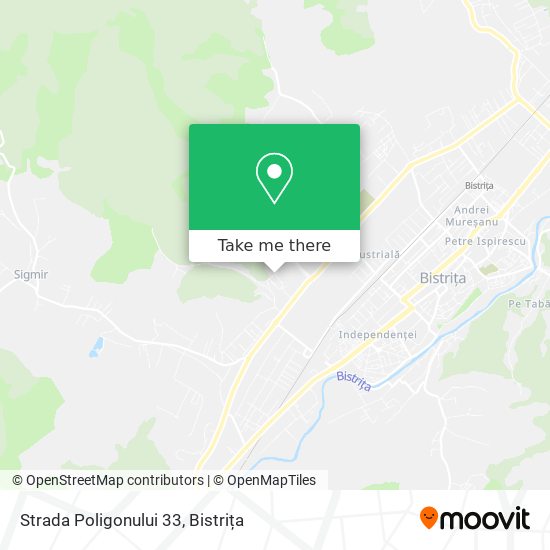 Strada Poligonului 33 map