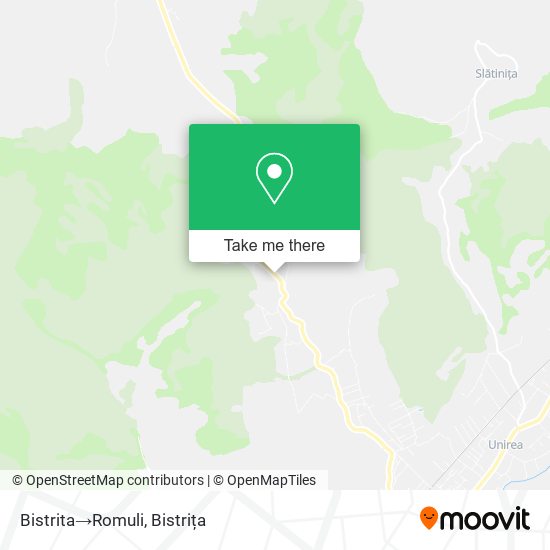 Bistrita→Romuli map