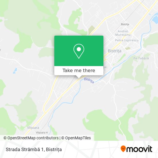 Strada Strâmbă 1 map