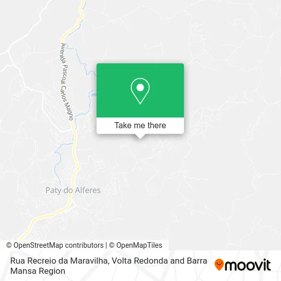 Rua Recreio da Maravilha map