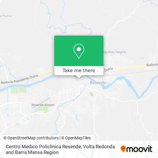 Centro Médico Policlínica Resende map