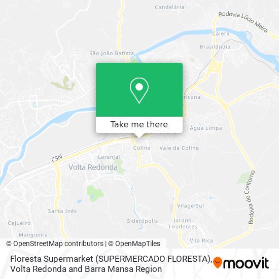 Floresta Supermarket (SUPERMERCADO FLORESTA) map