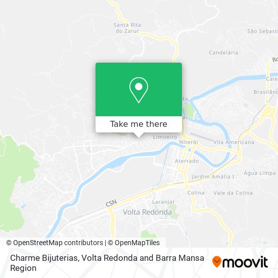 Charme Bijuterias map