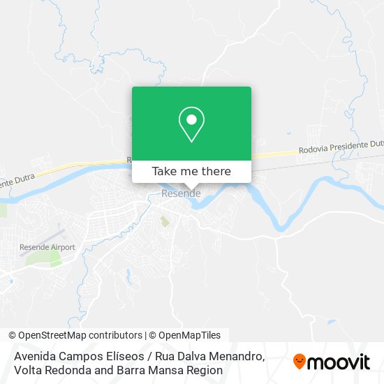 Avenida Campos Elíseos / Rua Dalva Menandro map