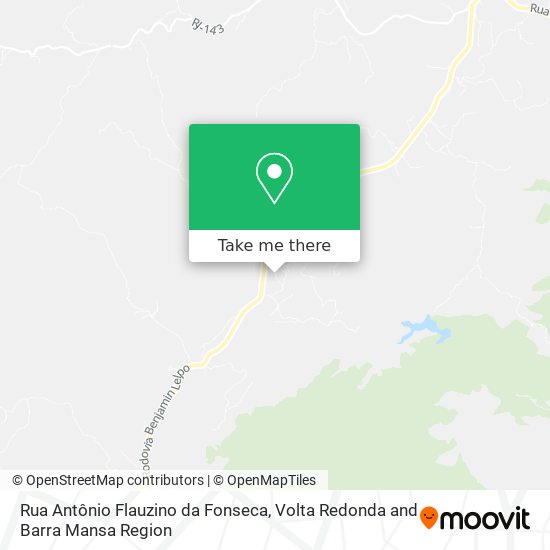 Rua Antônio Flauzino da Fonseca map