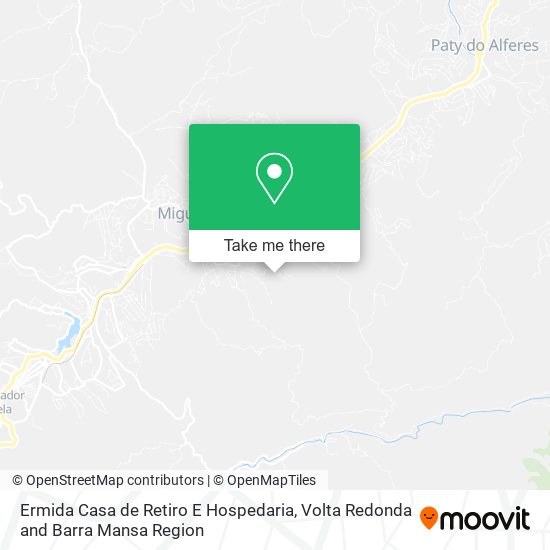 Ermida Casa de Retiro E Hospedaria map