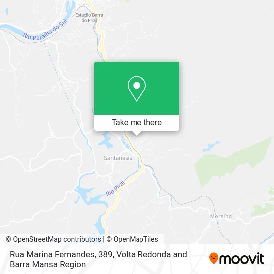 Rua Marina Fernandes, 389 map