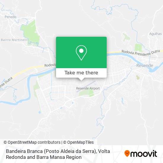 Bandeira Branca (Posto Aldeia da Serra) map