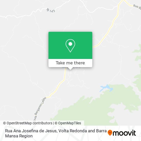 Rua Ana Josefina de Jesus map