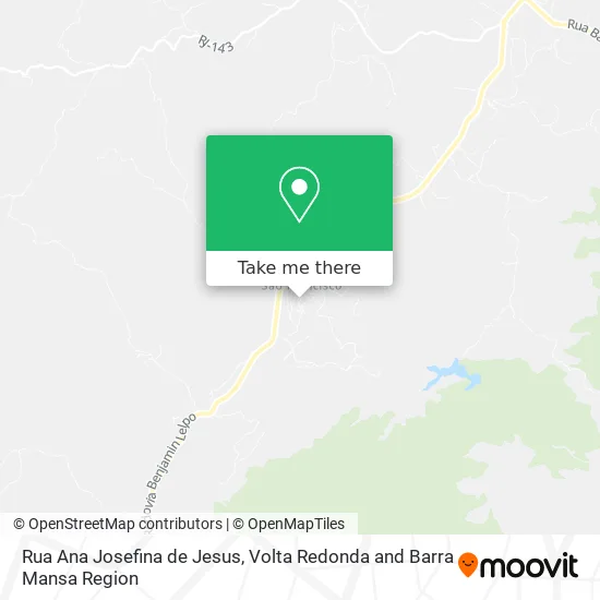 Rua Ana Josefina de Jesus map