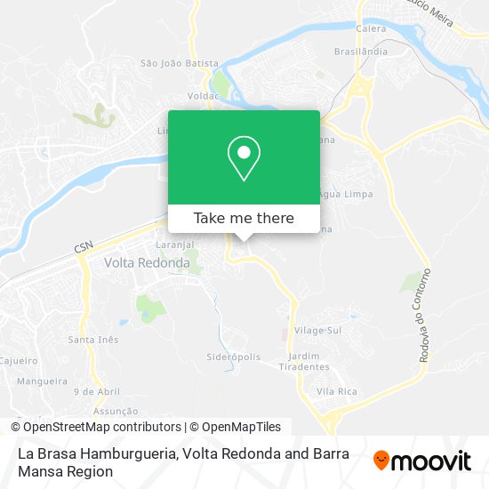 La Brasa Hamburgueria map