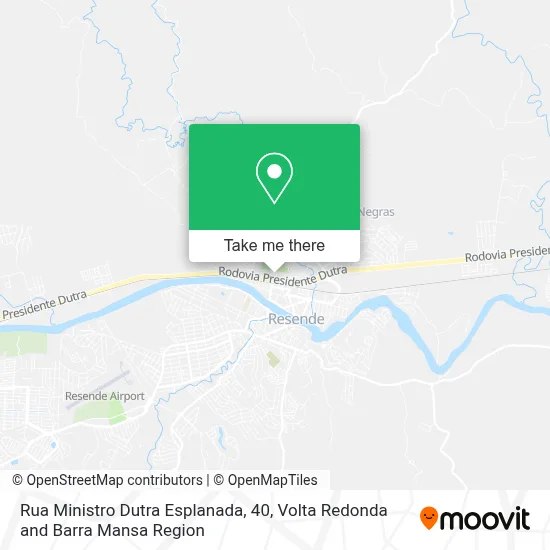 Rua Ministro Dutra Esplanada, 40 map