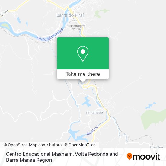 Centro Educacional Maanaim map