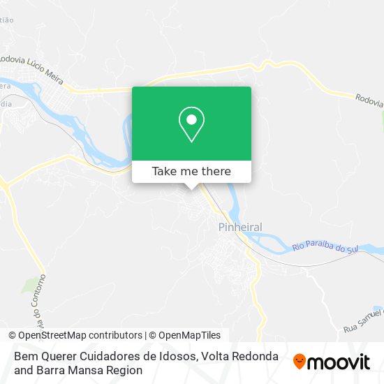 Bem Querer Cuidadores de Idosos map