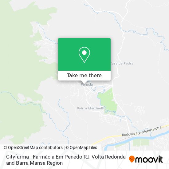 Cityfarma - Farmácia Em Penedo RJ map