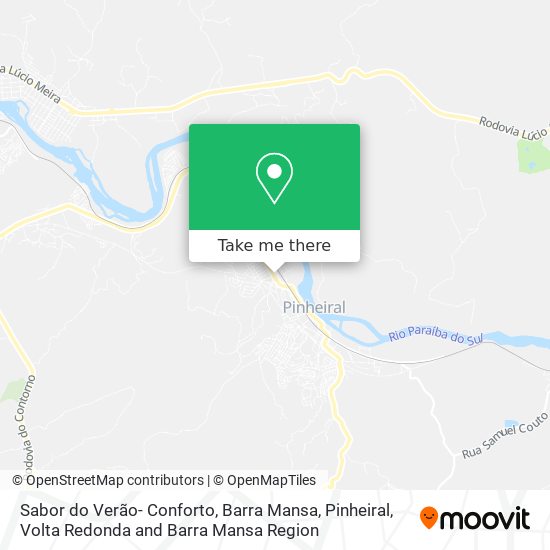 Sabor do Verão- Conforto, Barra Mansa, Pinheiral map