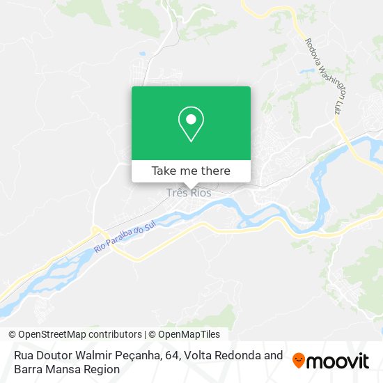 Rua Doutor Walmir Peçanha, 64 map